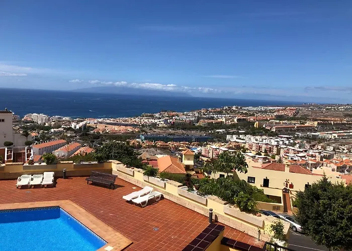 Con Impresionantes Vistas Y Piscina Apartment Costa Adeje (Tenerife)