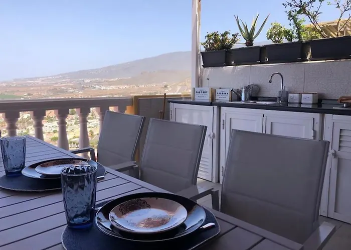 Con Impresionantes Vistas Y Piscina * Costa Adeje (Tenerife)